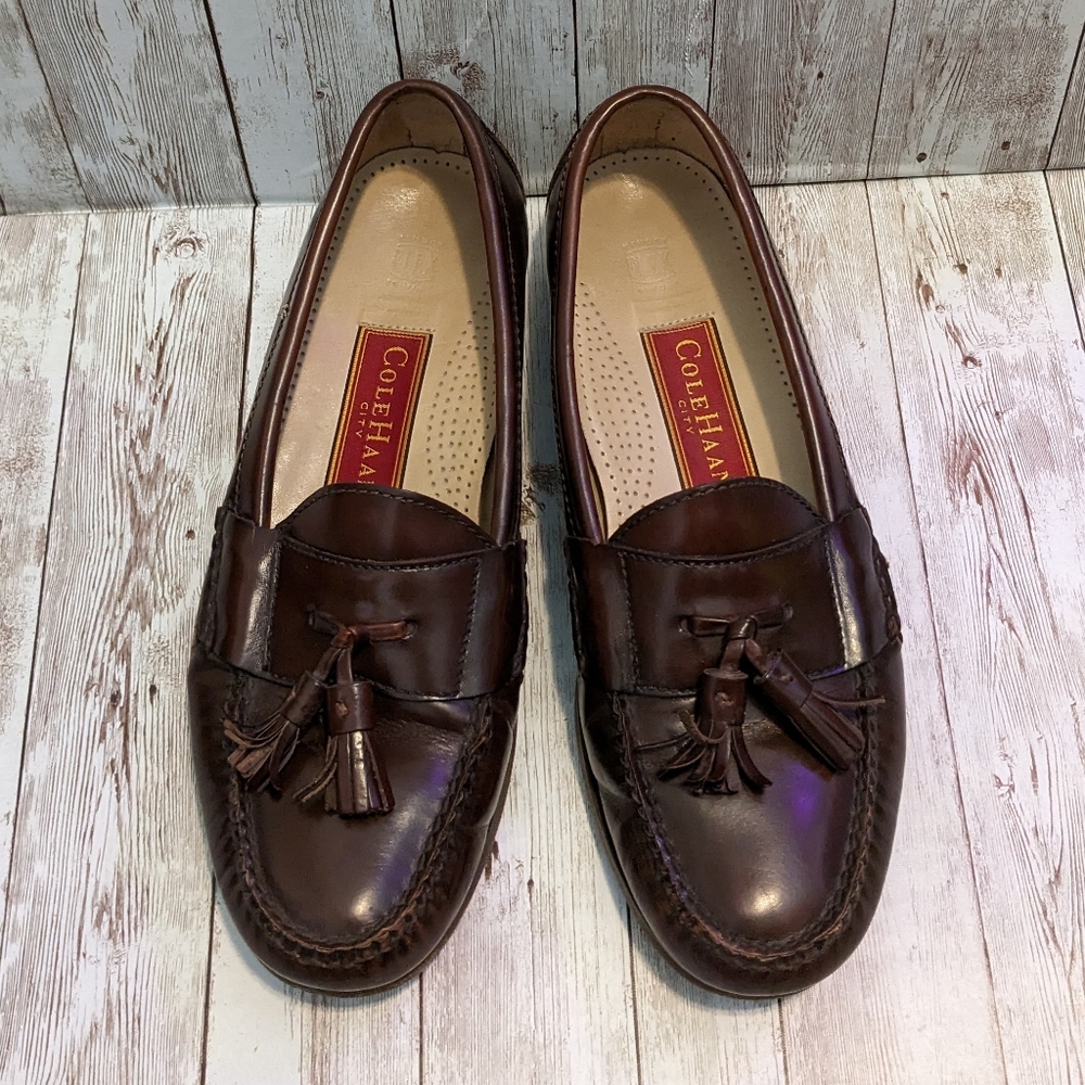 Cole Haan Brown Leather Loafers